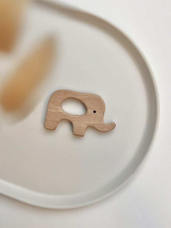 Stikkilolo Wooden Elephant Teether
