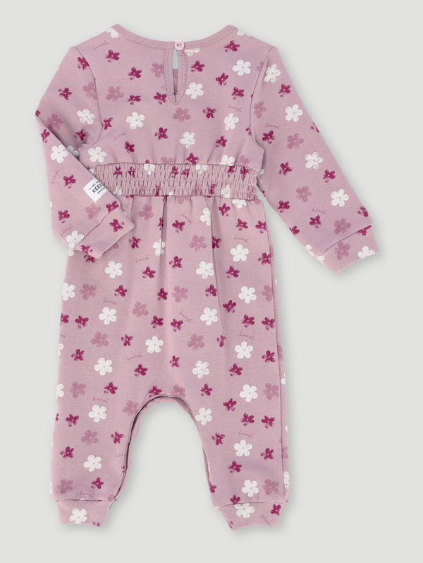Baby Girls Fleece Monofloral Grow