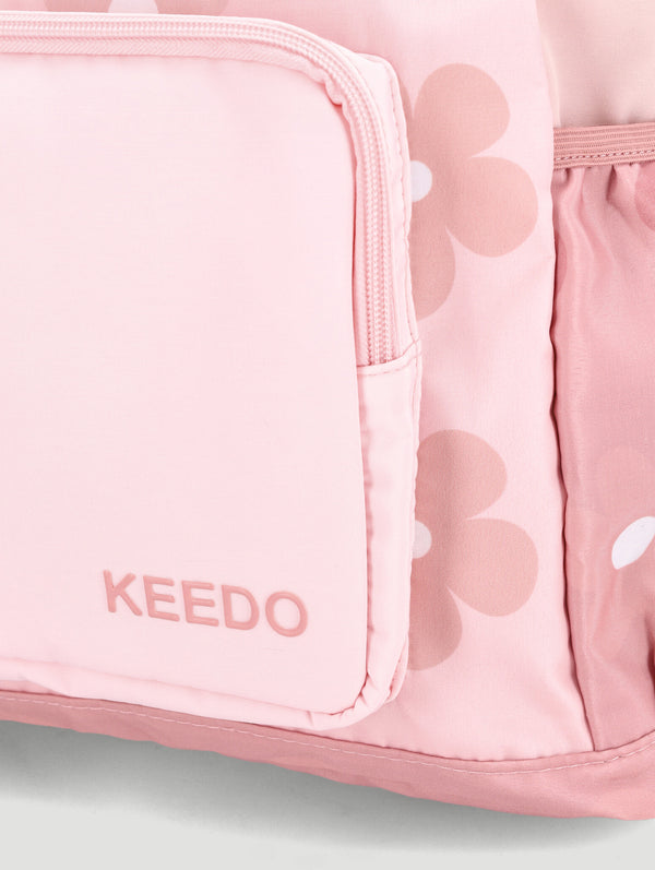 Girls Towelling Flower Backpack
