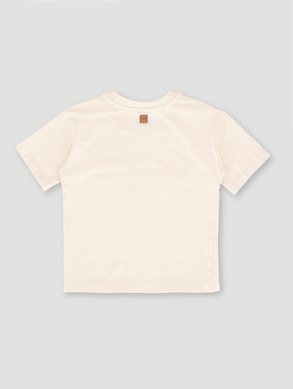 Girls Core Tee - Stone