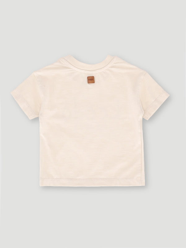 Baby Girls Core Tee - Stone