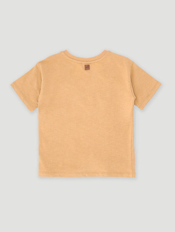 Boys Core Tee - Biscuit
