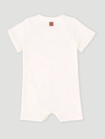 Baby Boys Core Romper - Marshmallow