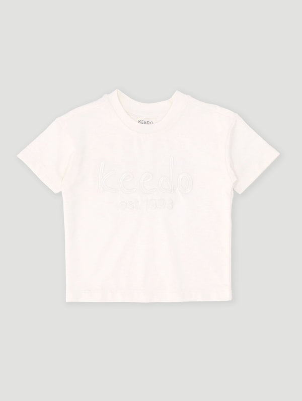 Baby Boys Core Tee - Marshmallow
