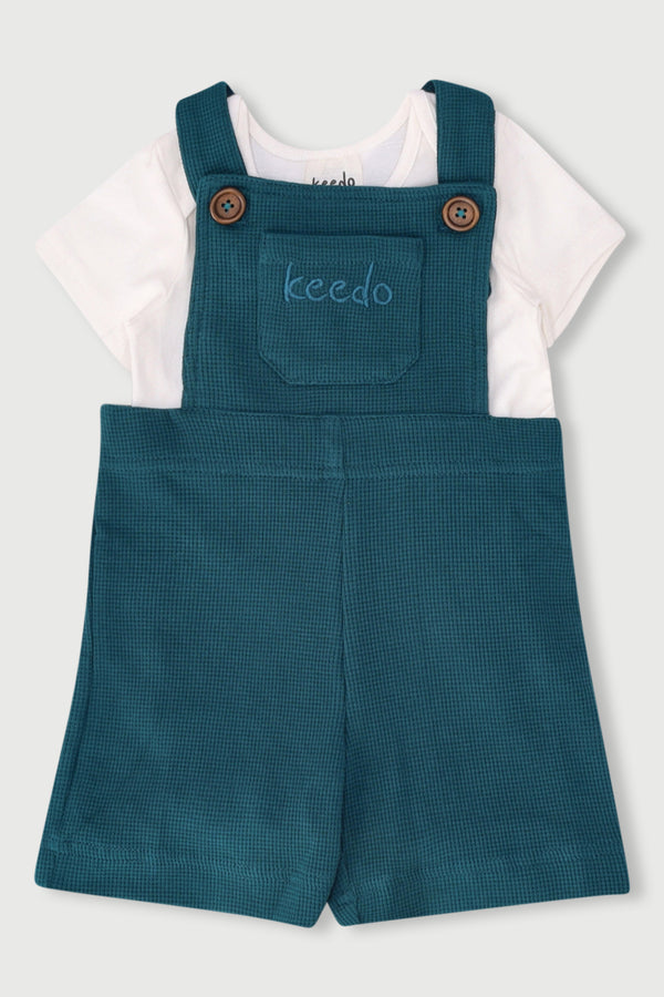Baby Boys Dungi Set - Teal
