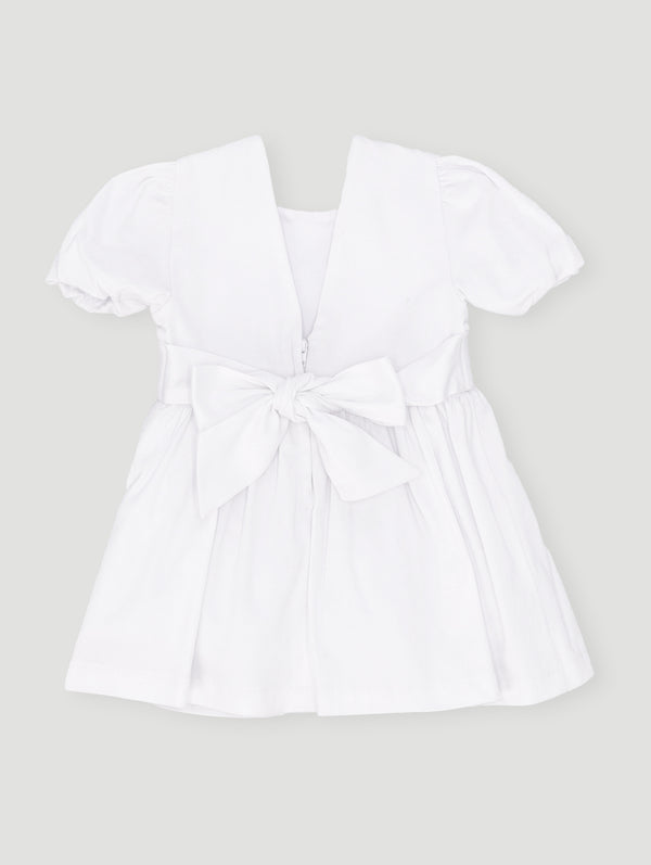 Baby Girls Special Occasion Dress - White