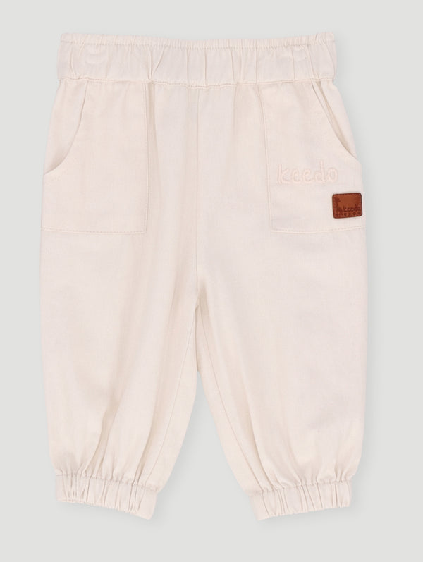 Baby Boys Premium Pant - Beige