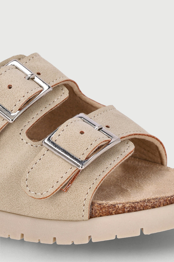 Boys Classic Health Sandal - Cream