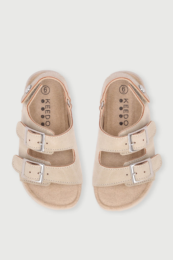 Boys Classic Health Sandal - Cream
