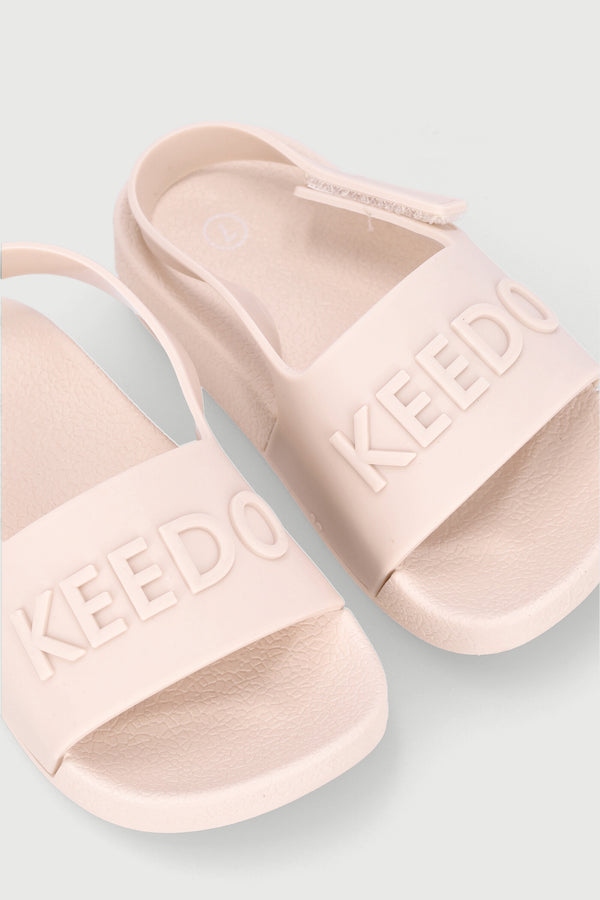 Baby Boys Pool Slide - Cream