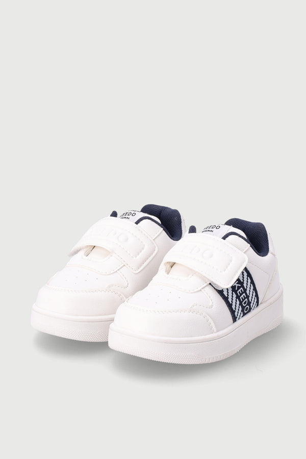 Boys Court Sneaker - White