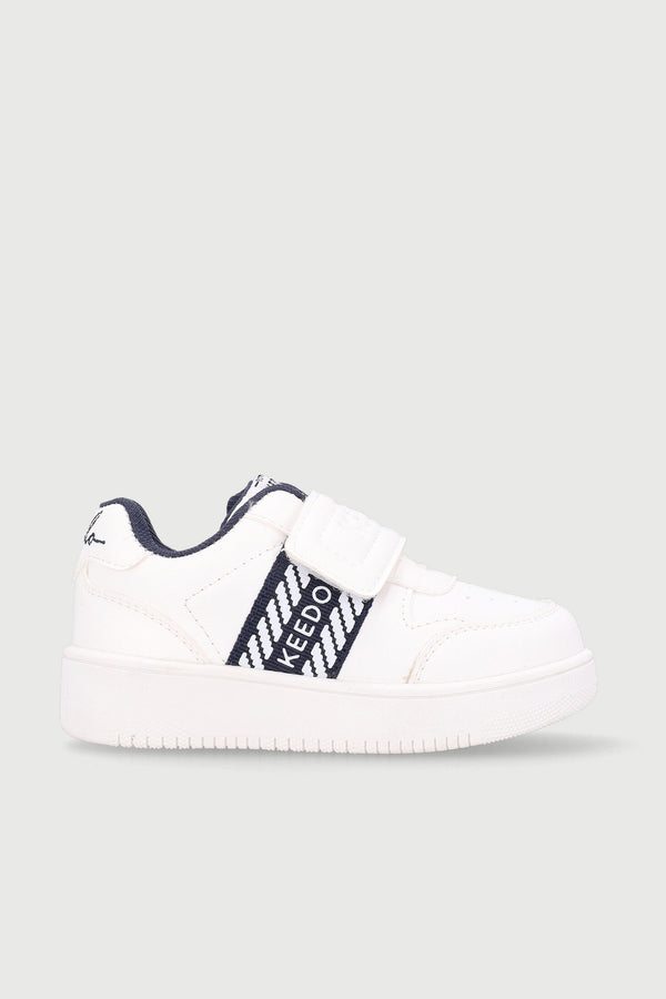 Boys Court Sneaker - White