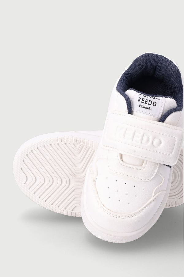 Boys Court Sneaker - White