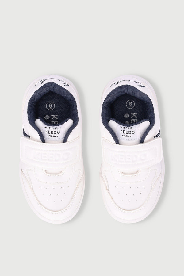 Boys Court Sneaker - White