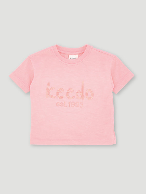 Baby Girls Fashion Logo Tee