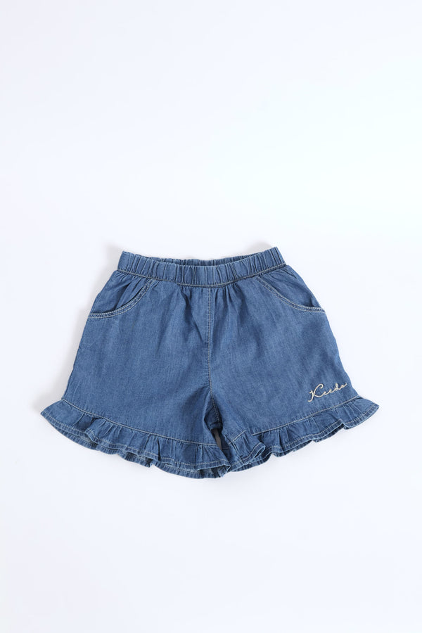 Girls Denim Short - Denim