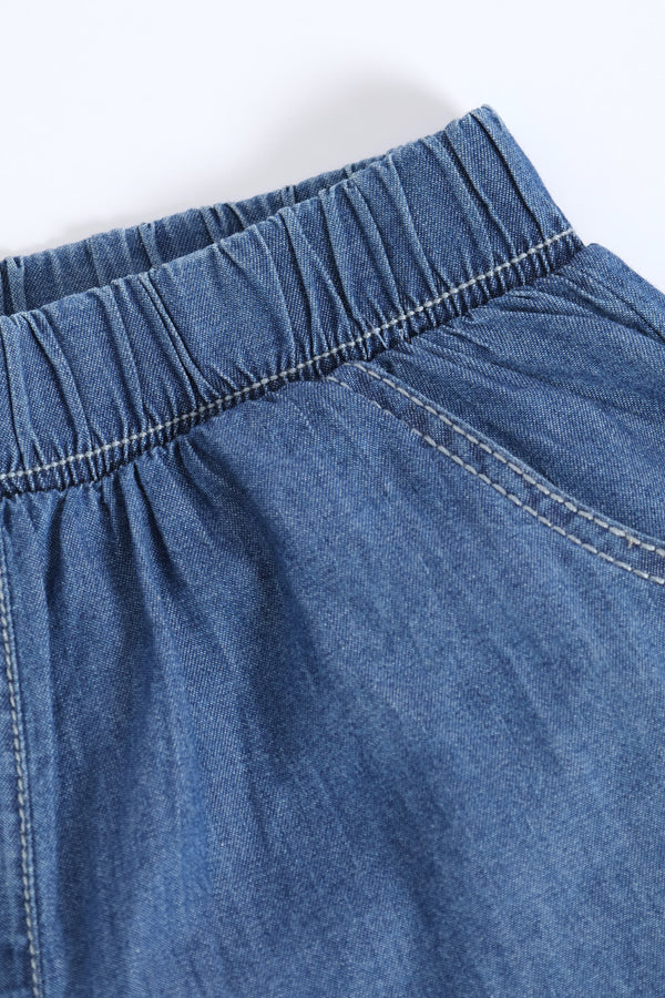 Girls Denim Short - Denim