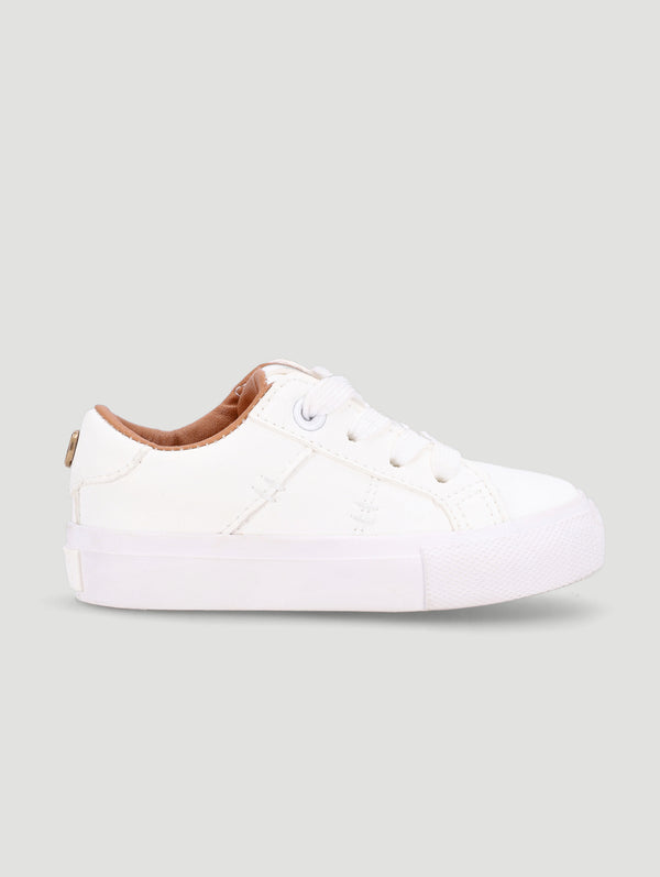 Boys All White Sneaker