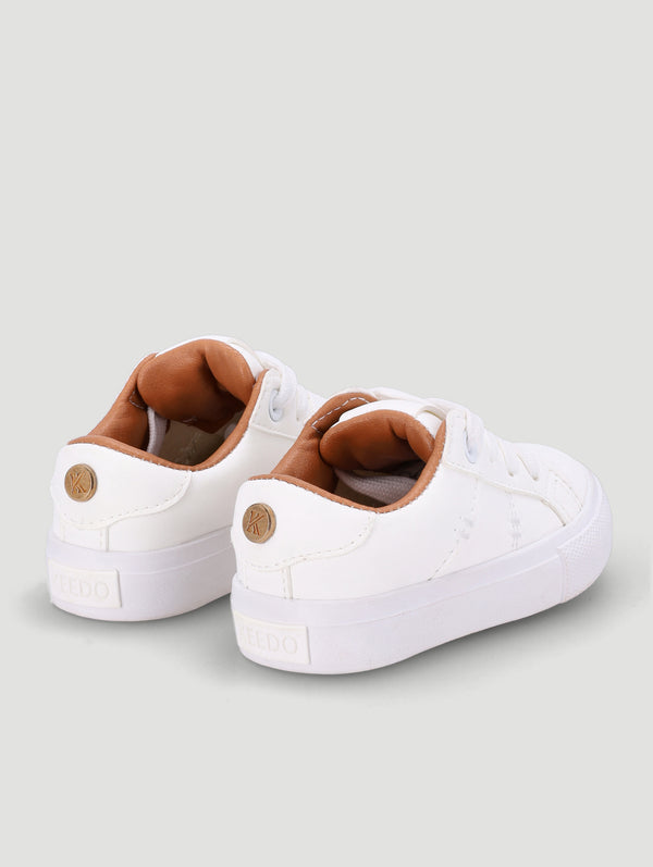 Boys All White Sneaker