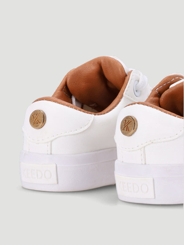 Boys All White Sneaker