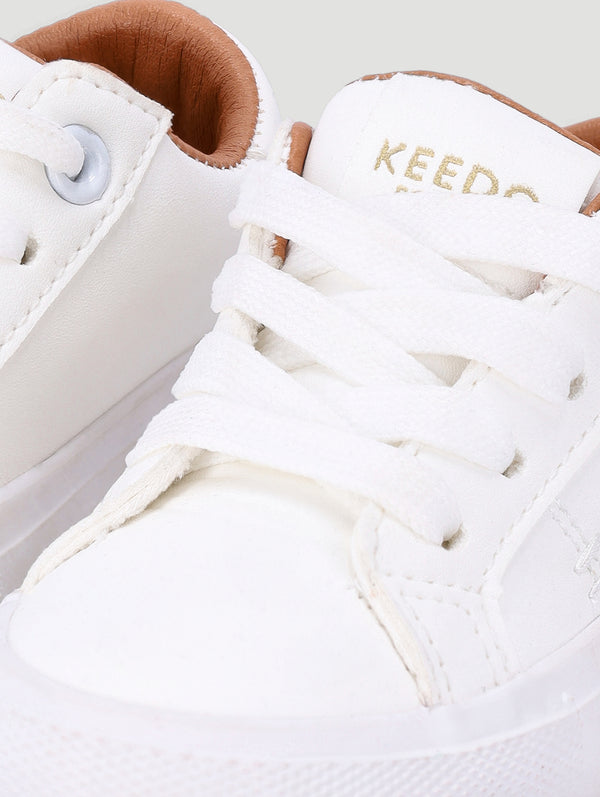 Boys All White Sneaker